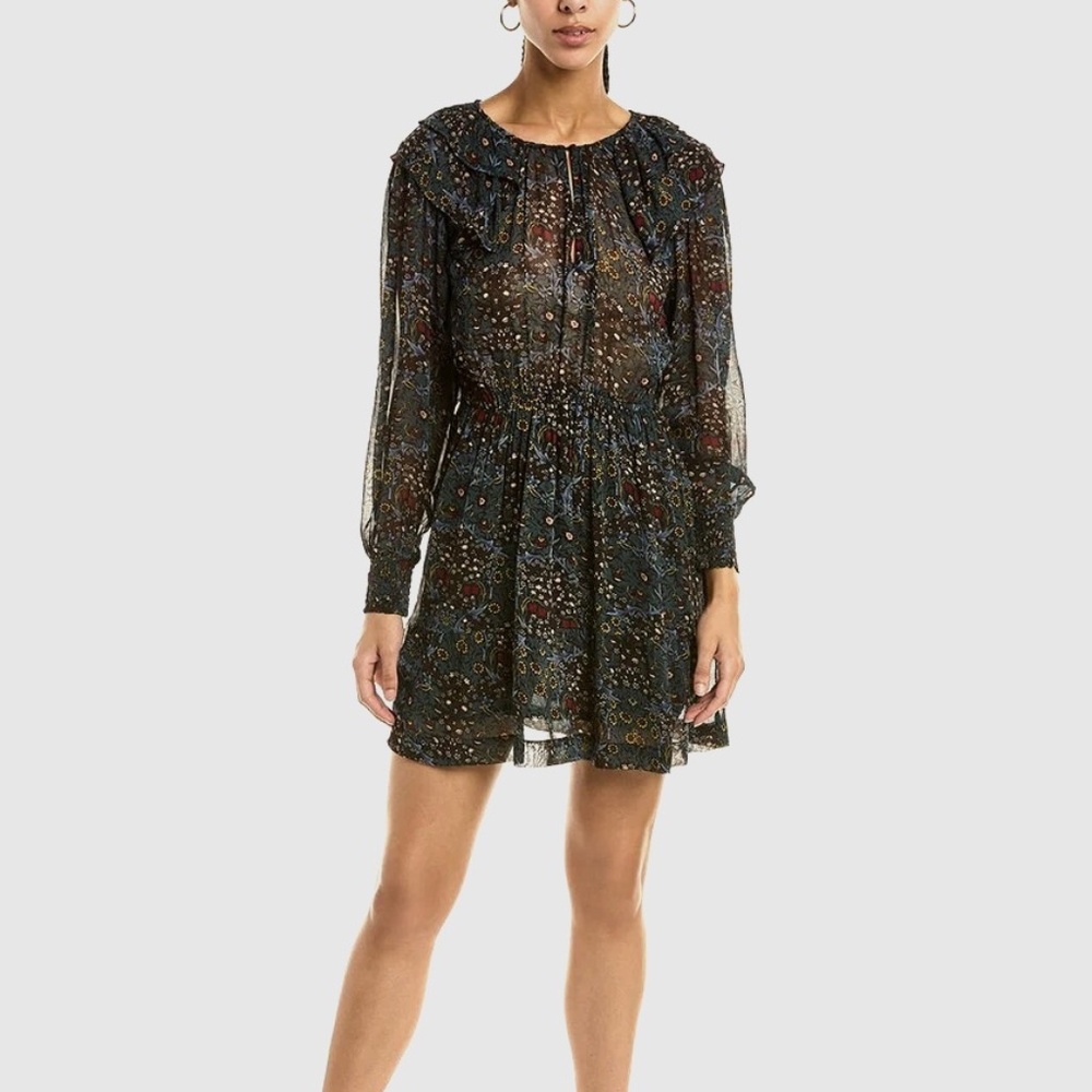BRAND NEW with tags ba&sh women presley dress size 2 - Picture 1 of 4